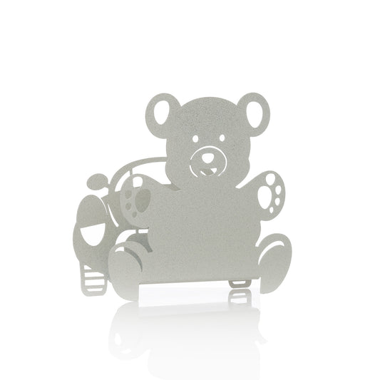Teddy bear towel holder favor