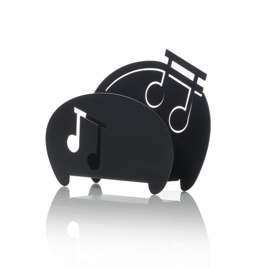 Music-themed napkin holder party favor