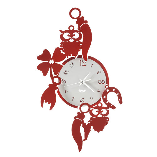 Orologio da parete di design portafortuna Good Luck