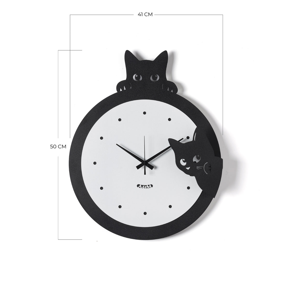 Horloge murale chat Silvestro