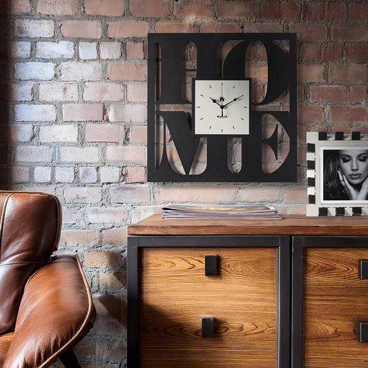 Orologio da parete di design Home