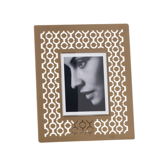 Petit porte-photos Mayfair – Cadre décoratif en métal ajouré