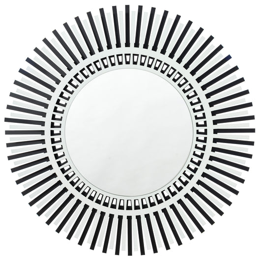 Miroir soleil design Narciso – Miroir mural en métal 90 cm