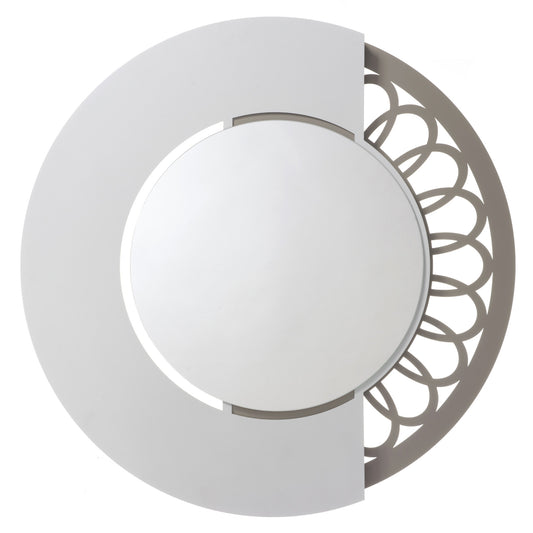 Adone circular decorative wall mirror