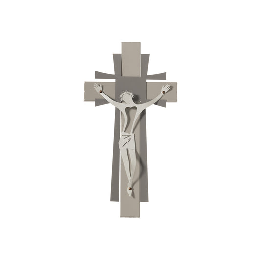 Arte sacra in ferro Crocifisso piccolo da parete