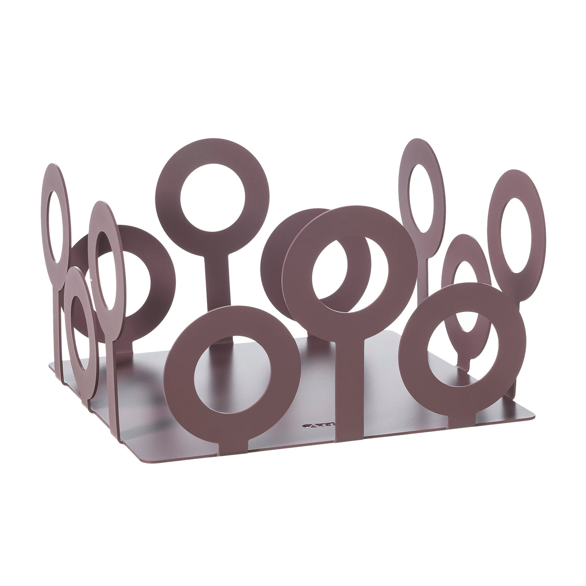 Porte-serviettes de table Bollicine en métal – Design géométrique