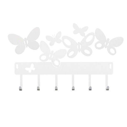 Portachiavi moderno da parete "Butterfly"