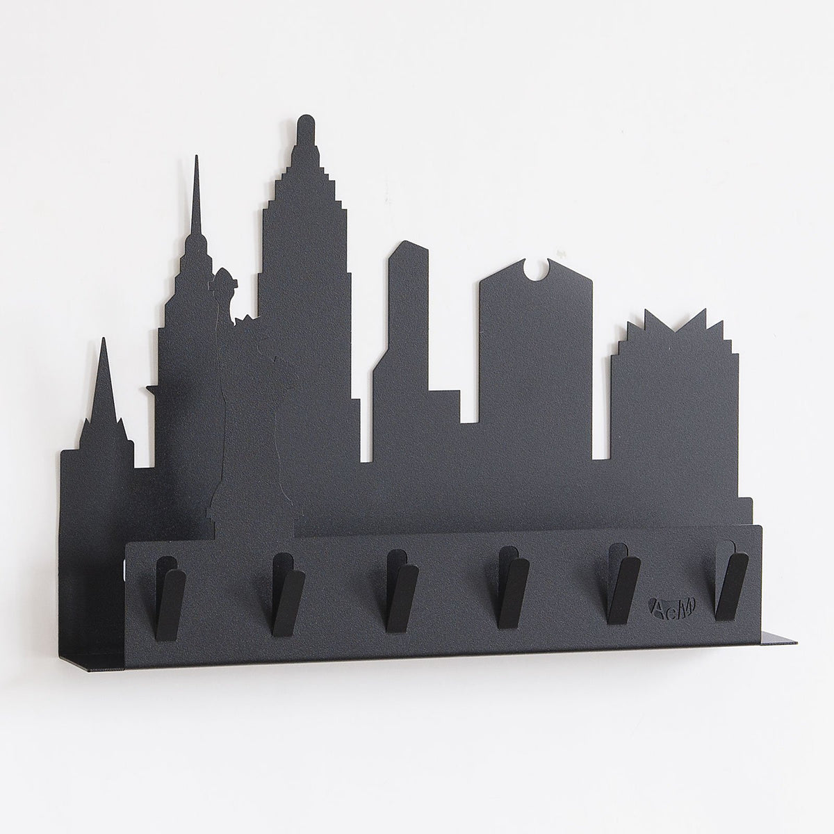 Portachiavi moderno da parete "New York"