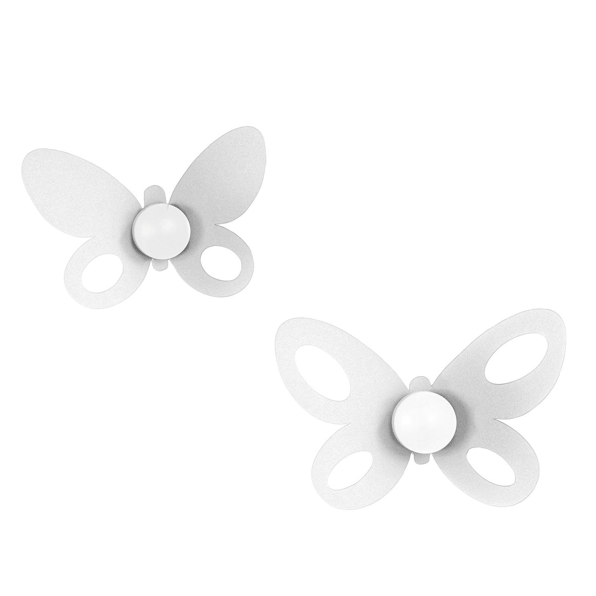 Designer coat hook set Butterfly (2 pcs.)