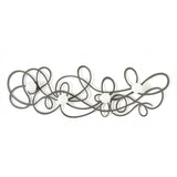 Appendiabiti da parete Doodle fango con design a linee intrecciate