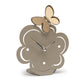 Horloge de table Farfallina – Papillon décoré doré ou argenté