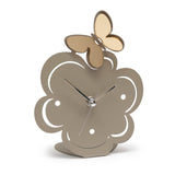 Horloge de table Farfallina – Papillon décoré doré ou argenté
