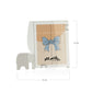 Petit porte-photo Tino avec éléphant
