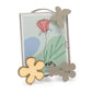 Modern floral picture frame wedding favor