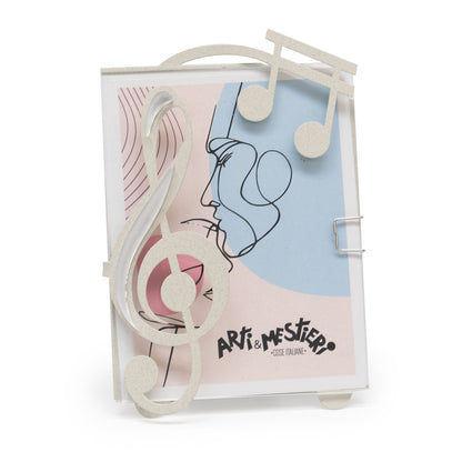 Porte-photo Musica décoré