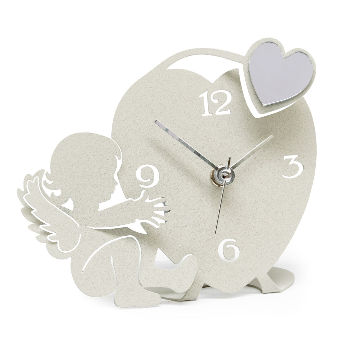 Bomboniera di design Orologio Angioletto decorato