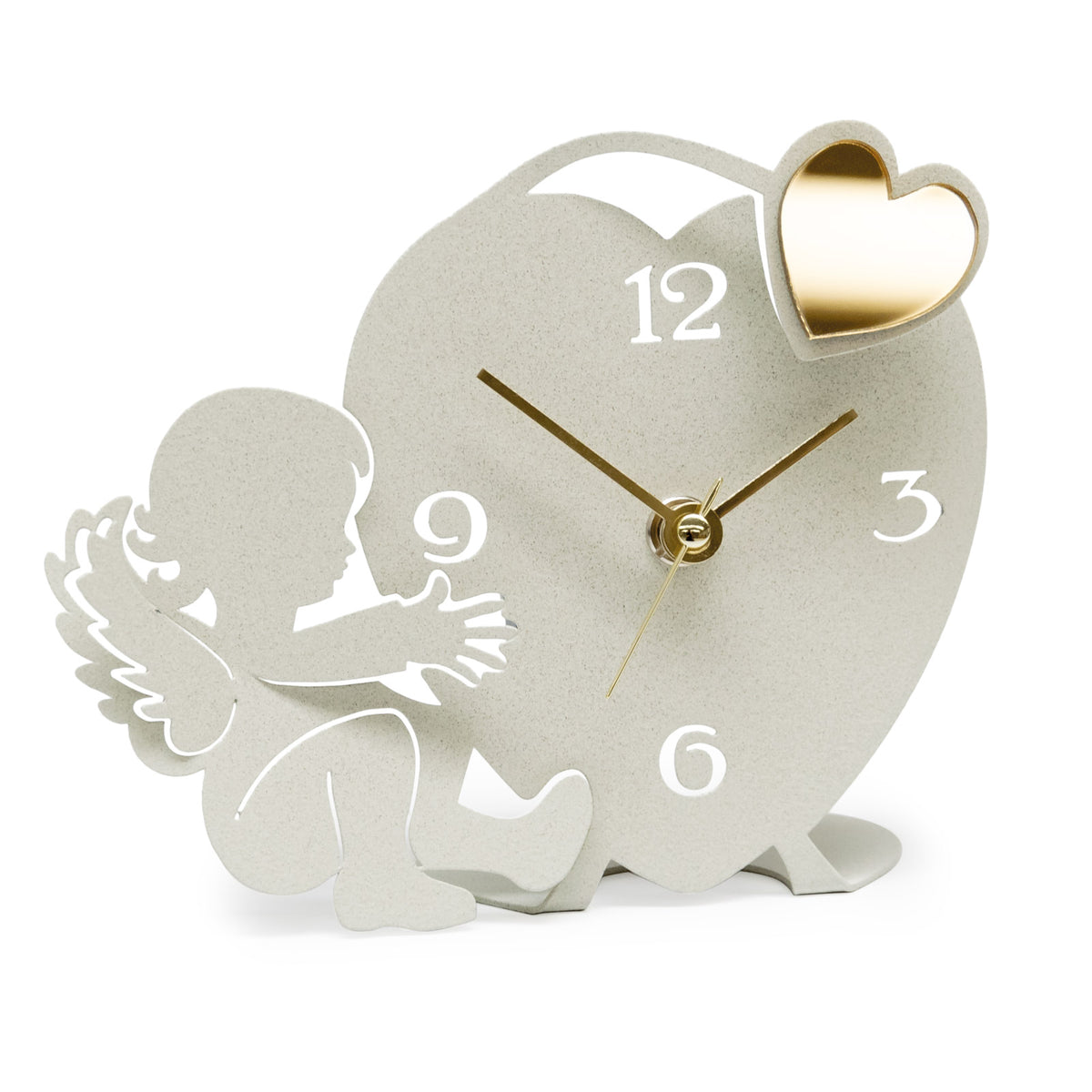 Bomboniera di design Orologio Angioletto decorato
