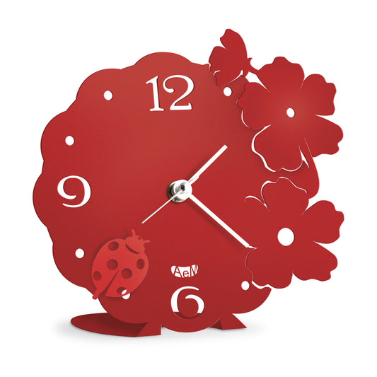 Bomboniera di design Orologio Coccinella