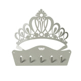 Porte-clés mural The Queen – Design couronne en métal