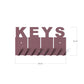 Dimensioni del porta chiavi Keys