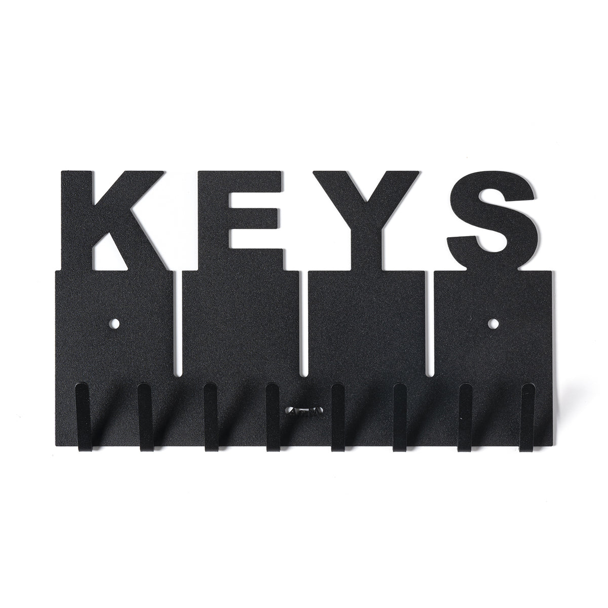 Porta chiavi con scritta Keys, color nero