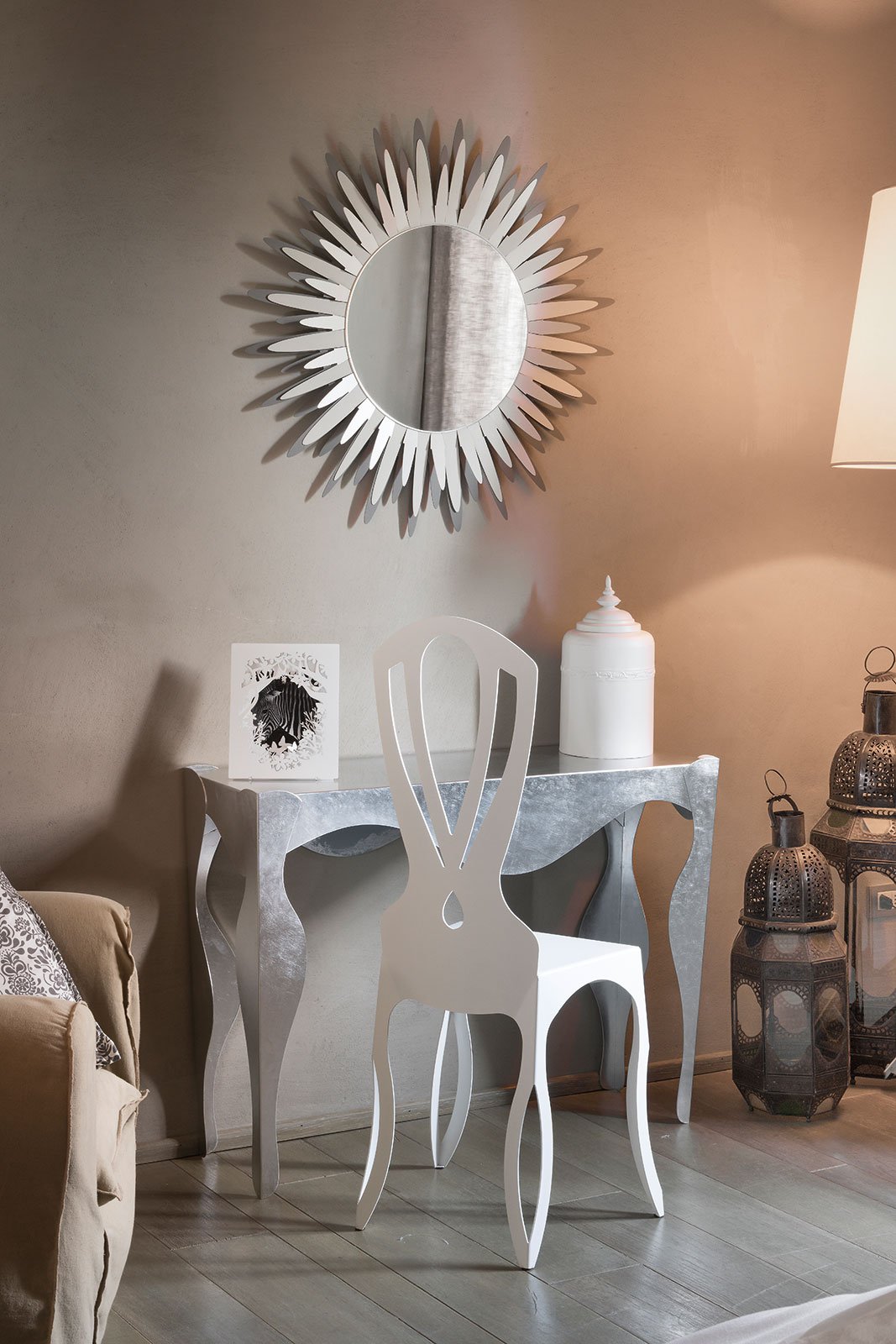 Tavolo consolle di design Isotta