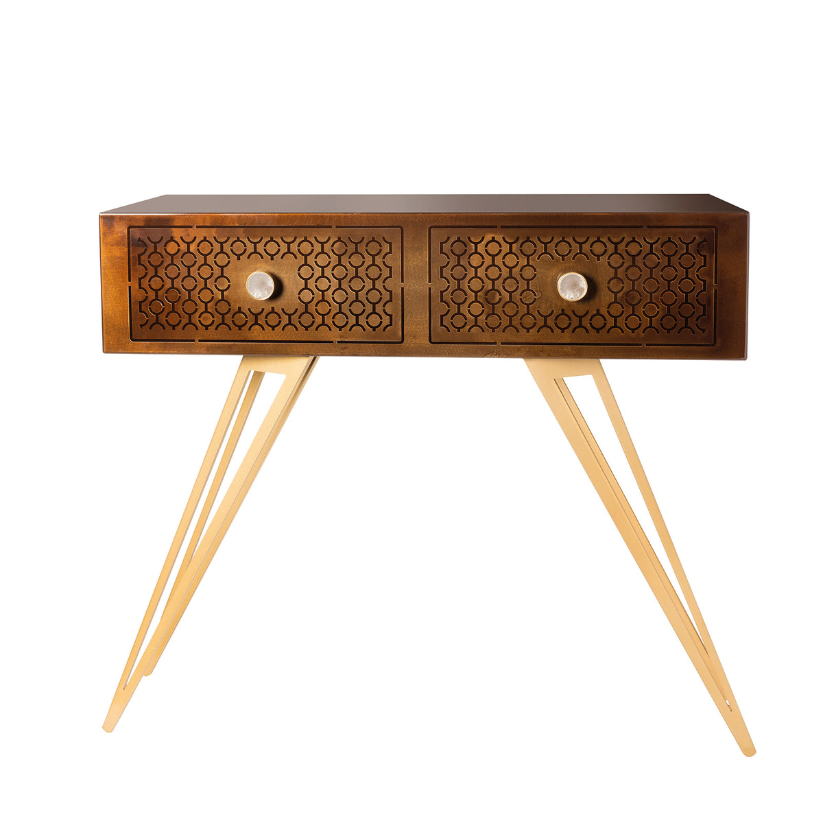 Grande console design Mayfair – Style Hollywood Regency