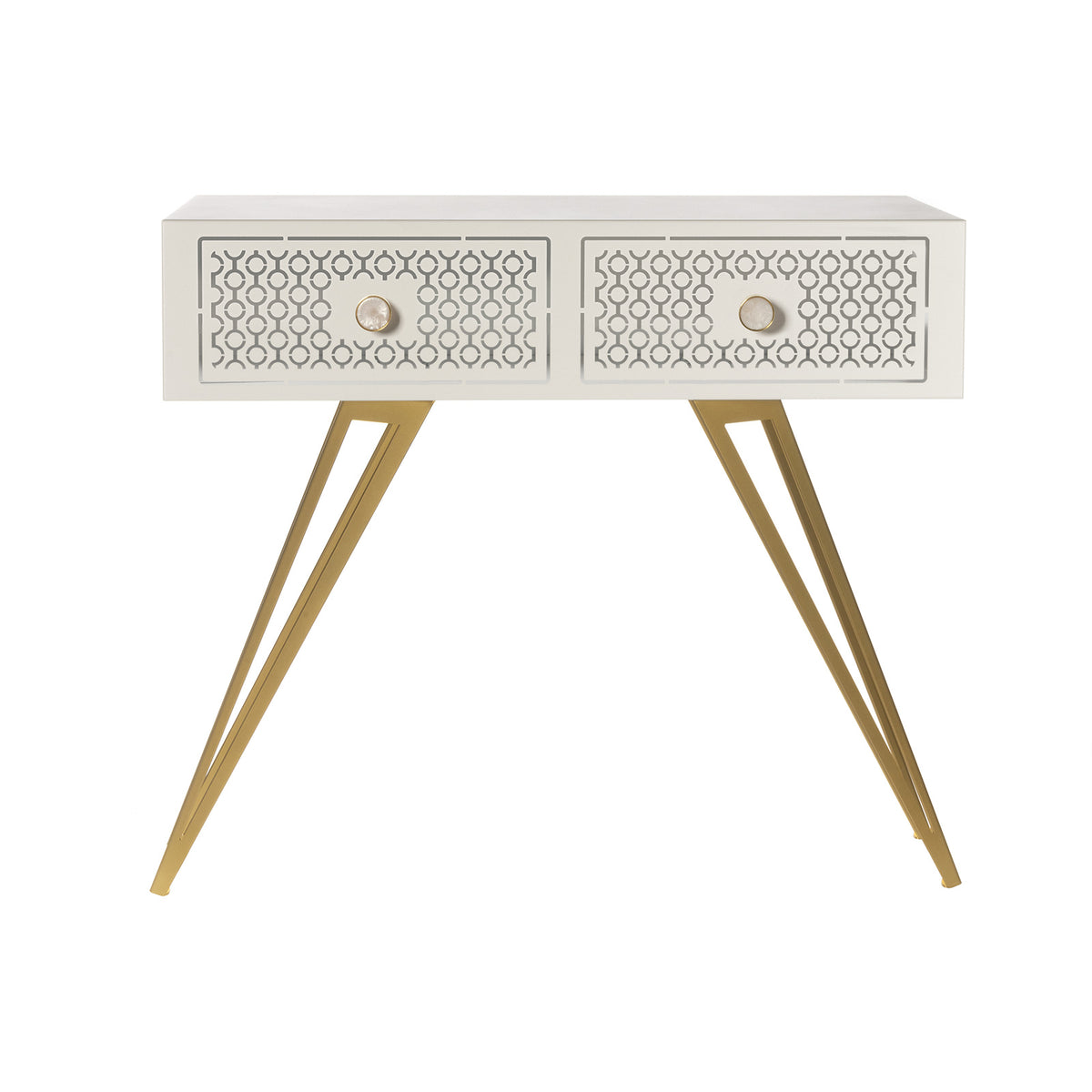 Grande console design Mayfair – Style Hollywood Regency
