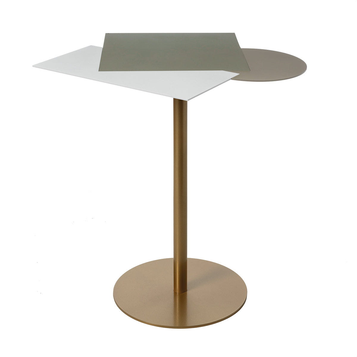 Table basse design Kandy en métal – Formes géométriques
