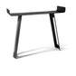 Consolle Tibet nera con design minimalista - vista frontale
