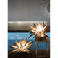 Petite lampe à poser design Fougère en métal – Motif végétal