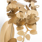 Lampada da tavolo Orchidea oro trasparente