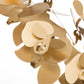 Lampada da tavolo Orchidea oro trasparente