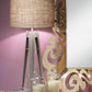 Compass modern table tripod lamp