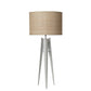 Compass modern table tripod lamp