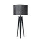Compass modern table tripod lamp