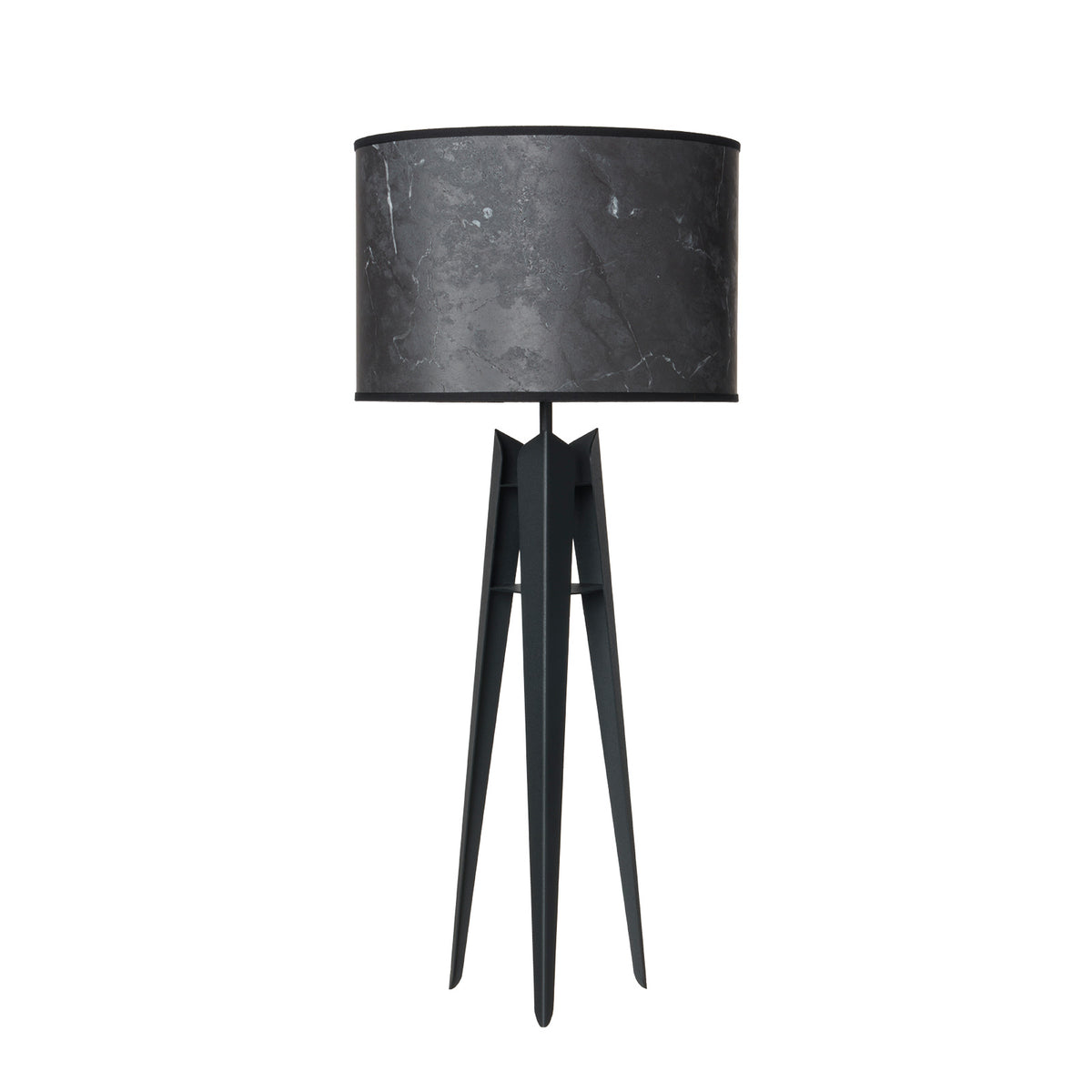 Compass modern table tripod lamp
