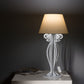 Lampada da tavolo con paralume moderna Circeo bassa