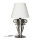 Small table lamp with Circeo shade