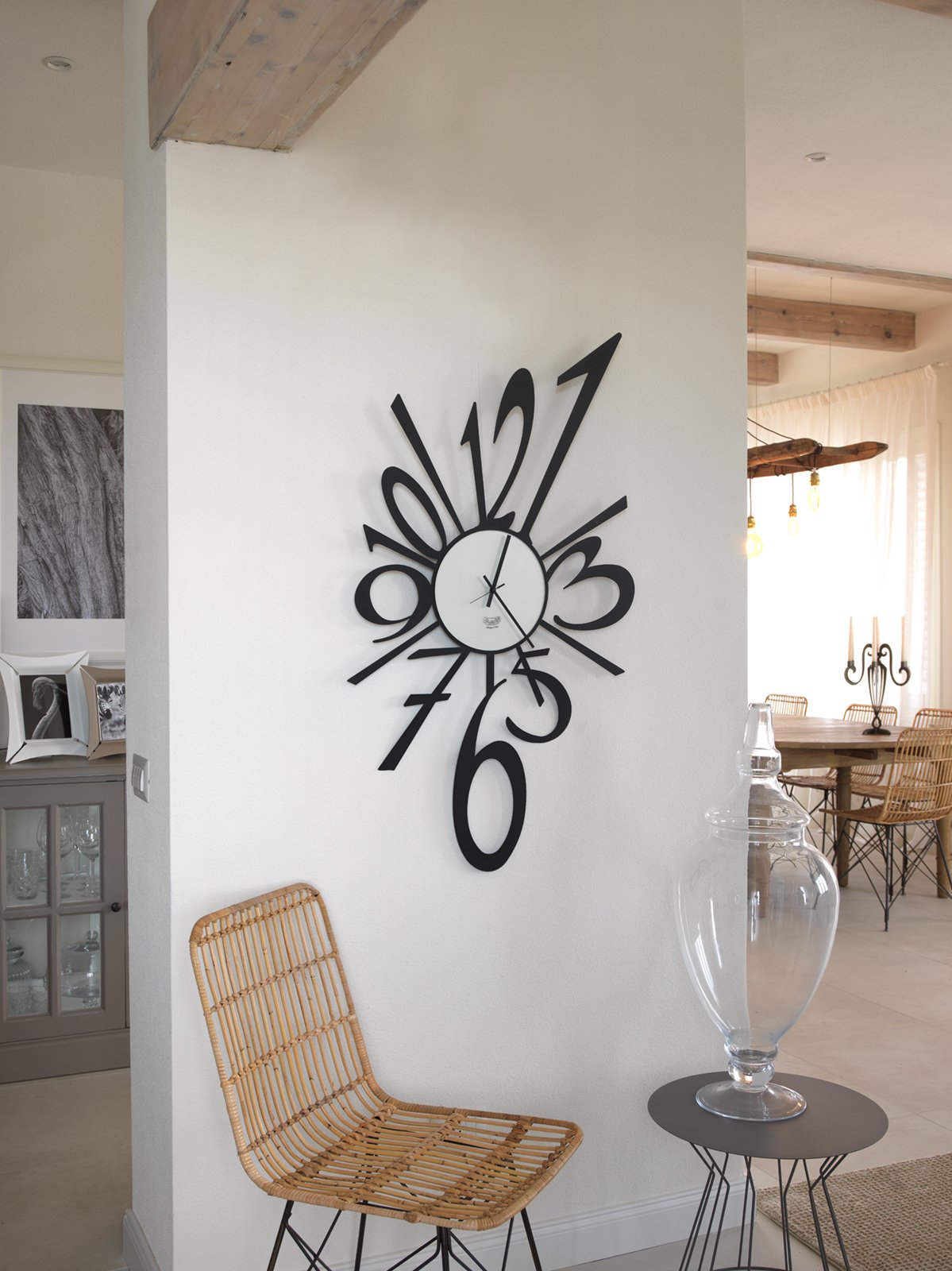 Design wall clock Big Bang large