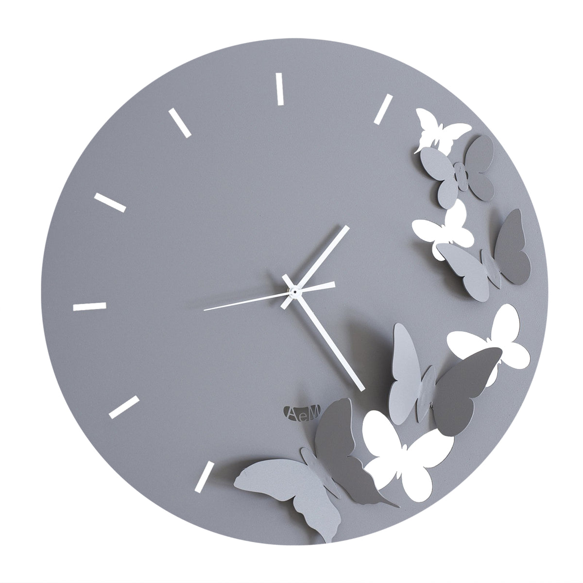 Orologio da parete di design Butterfly Spring