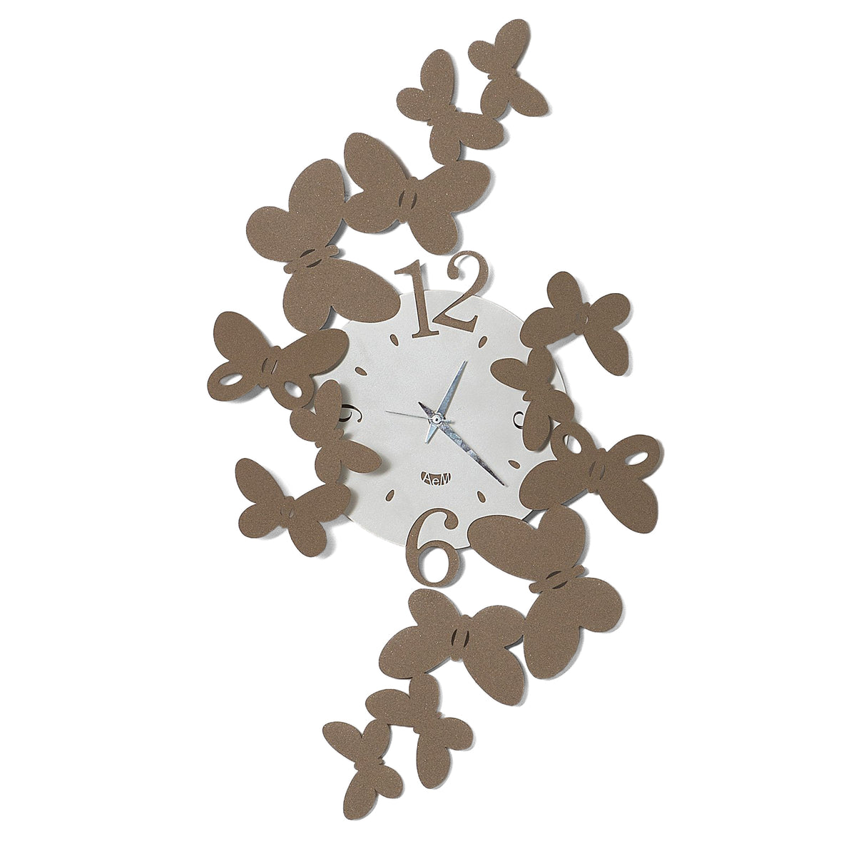 Orologio da parete di design farfalle Papillon piccolo