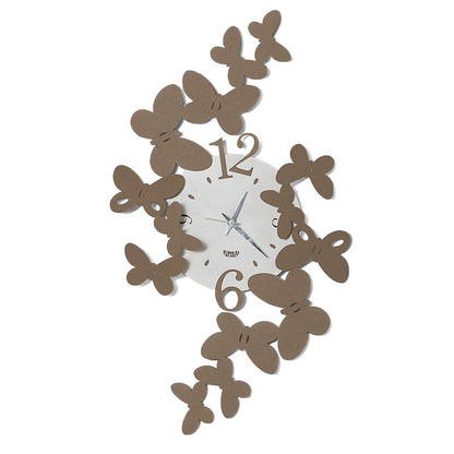 Orologio da parete di design farfalle Papillon piccolo
