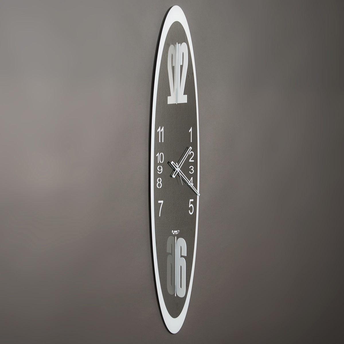 Orologio da parete di design Carlos Acciaio Grande