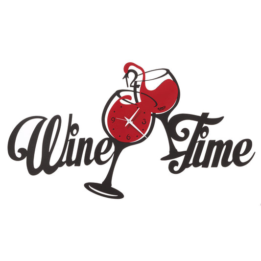 Horloge murale originale Wine Time