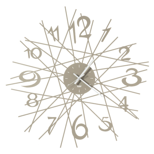 Orologio di design da parete Zig Zag