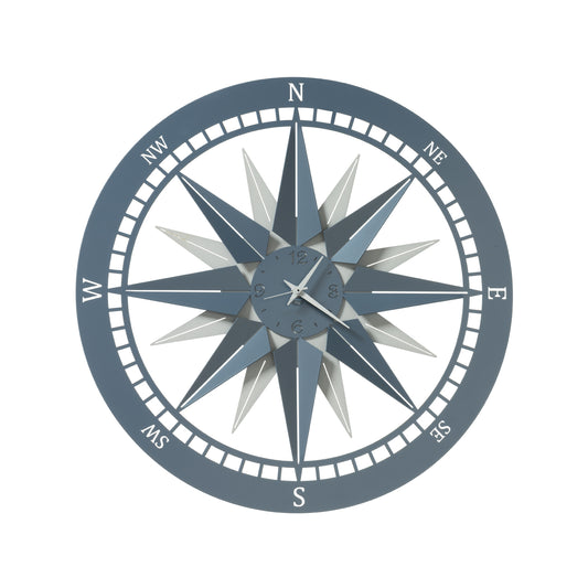 Horloge murale boussole – Petit modèle