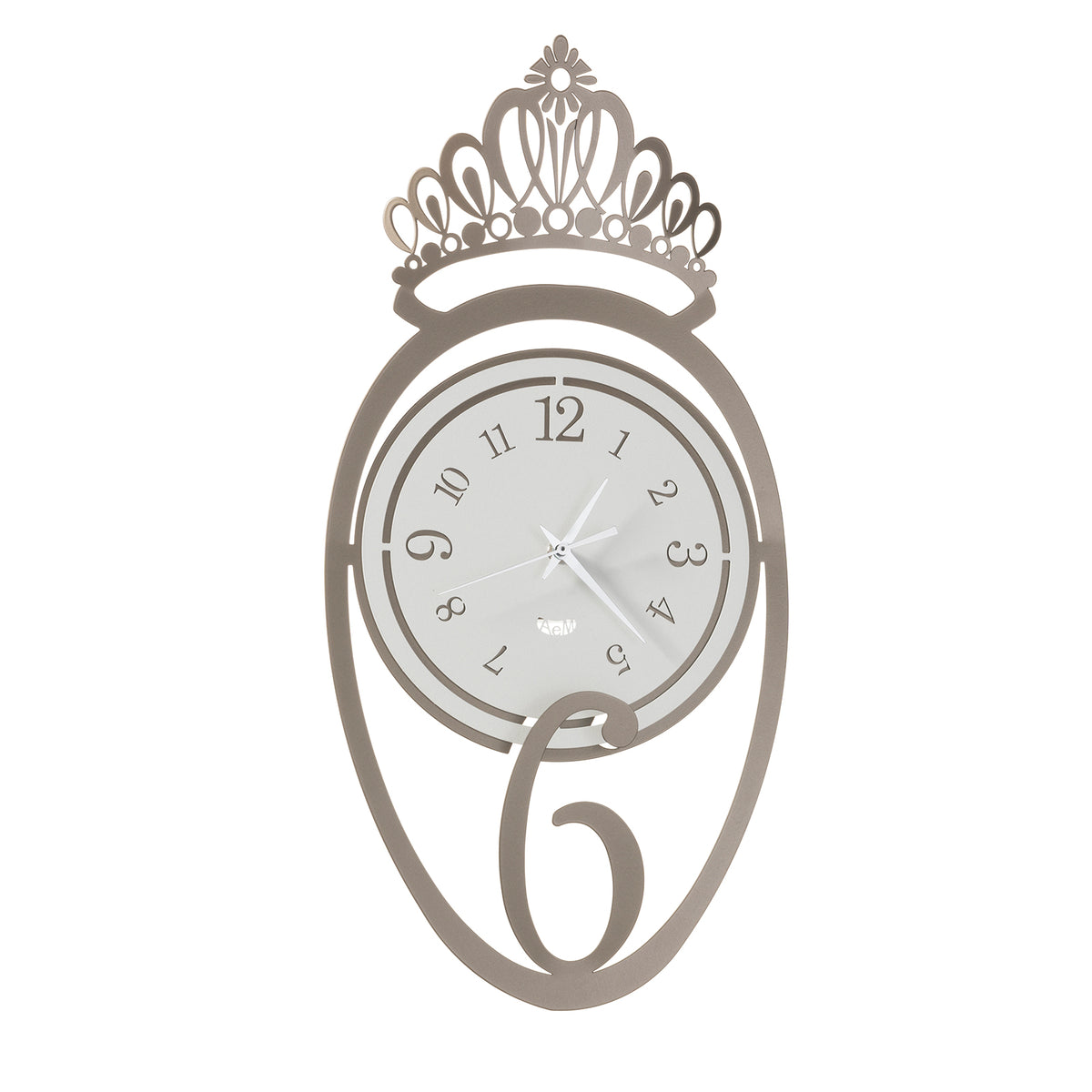 Horloge murale design The Queen – Motif couronne