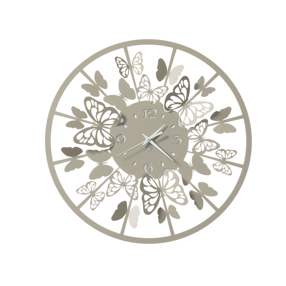 Orologio da parete di design Sfarfallio piccolo