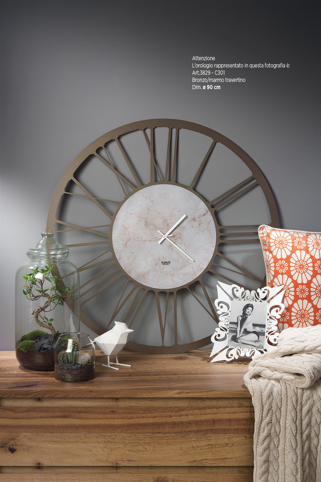 Design wall clock Big 140